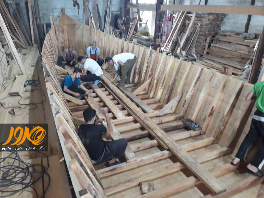 قایق سازی چوبی