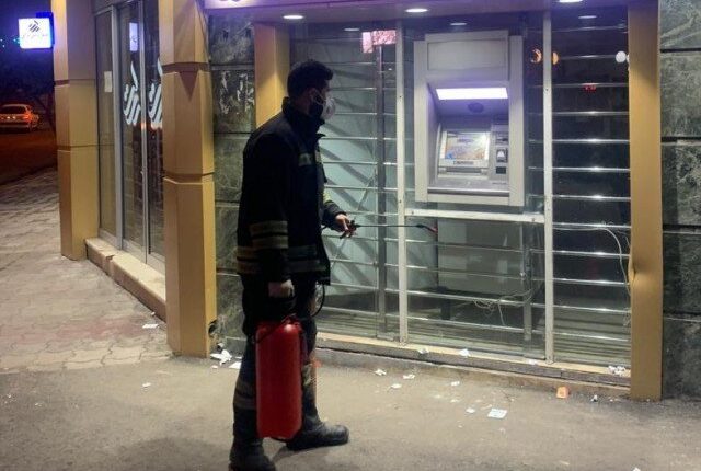 ضدعفونی معابر شهر رشت