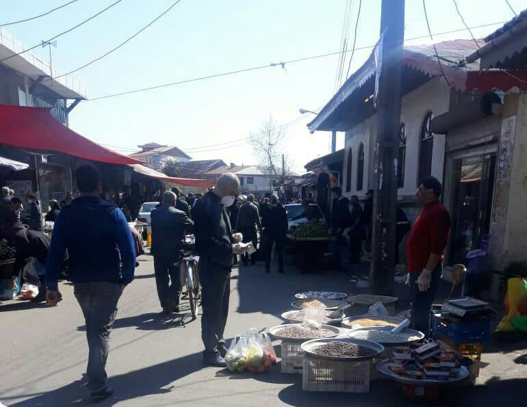 جمع آوری بازار هفتگی کوچصفهان