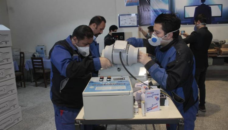 تولید دستگاه ضد عفونی