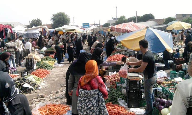 تعطیلی بازارهای محلی گیلان