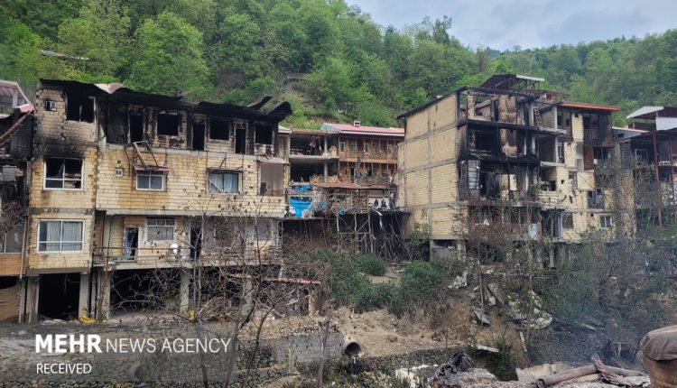 بار دیگر امامزاده ابراهیم شفت در آتش سوخت تیتر